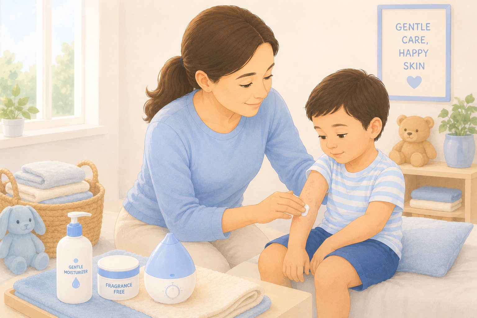5 consejos caseros para reducir los desencadenantes del eczema