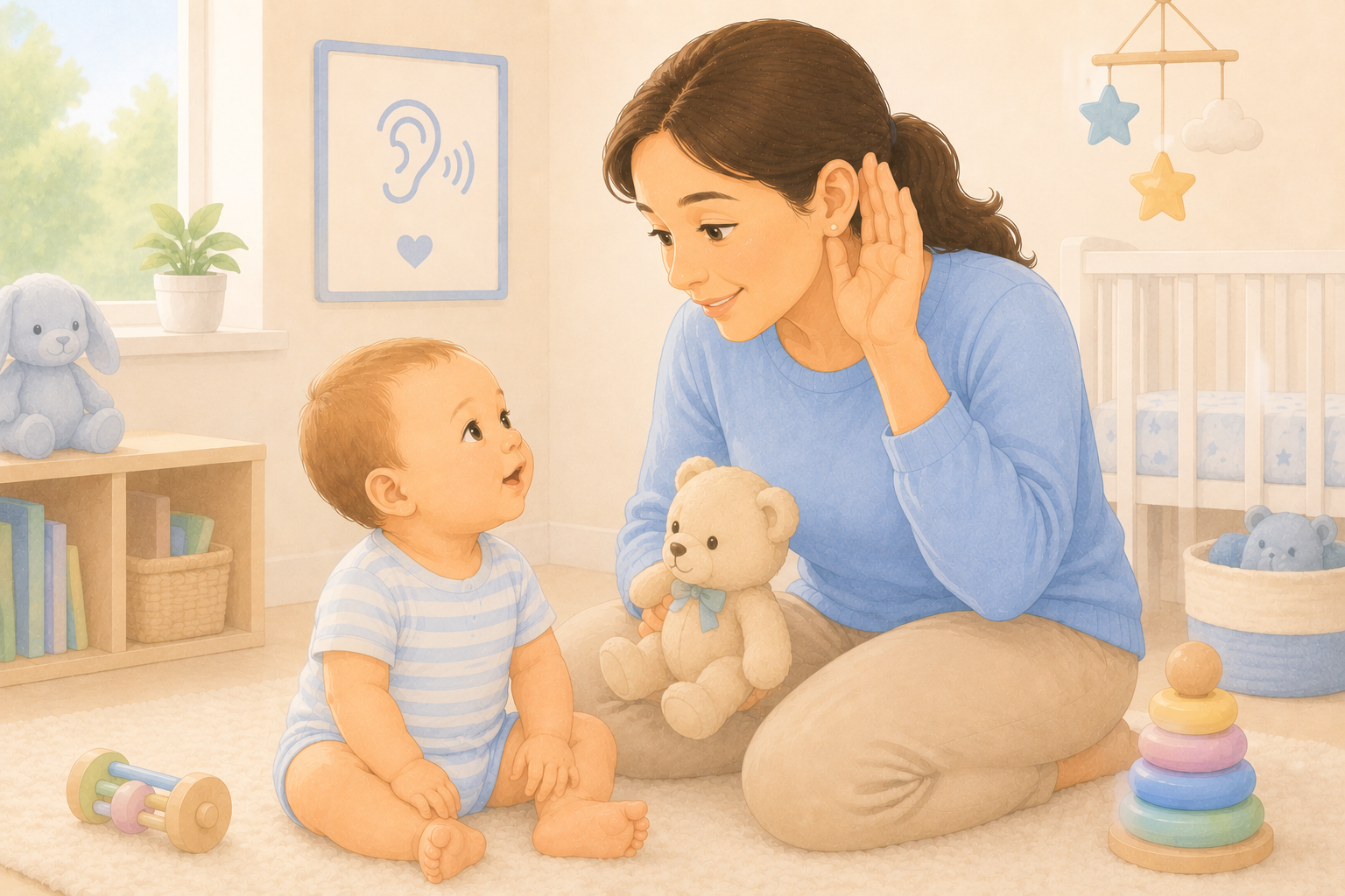Creo que mi bebé tiene problemas de audición: ¿cómo puedo saberlo?